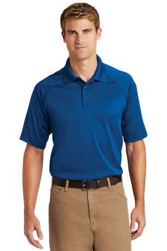 CornerStone Select Snag-Proof Tactical Polo with custom logo embroidery