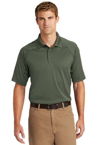 CornerStone Select Snag-Proof Tactical Polo with custom logo embroidery