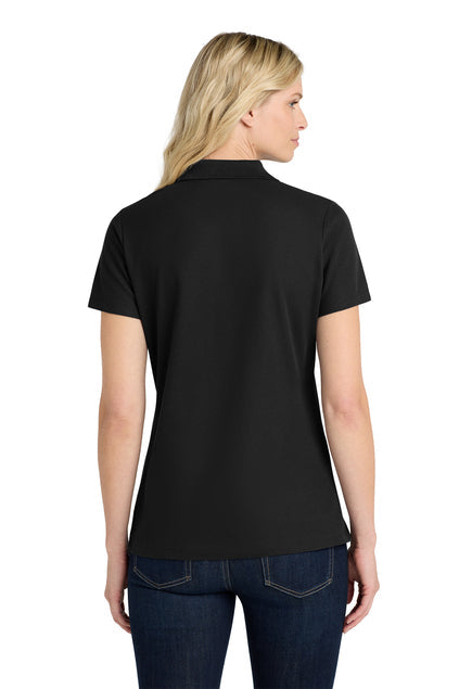 Port Authority Women's SuperPro React Polo with custom logo embroidery