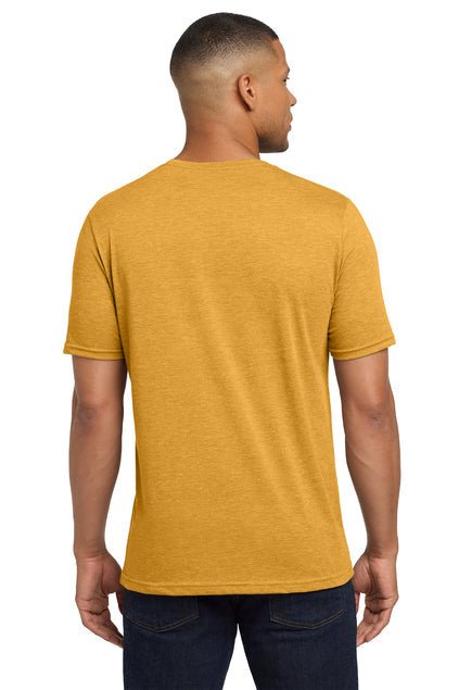 Next Level Apparel Adult Poly/Cotton Tee with custom logo embroidery