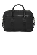 Brooks Brothers Wells Briefcase with custom logo embroidery