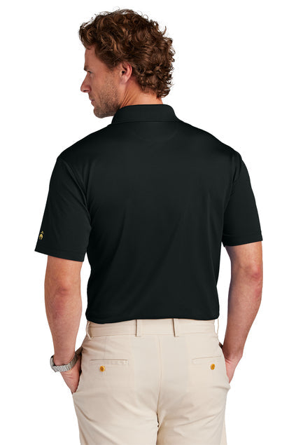 Brooks Brothers Mesh Pique Performance Polo with custom logo embroidery