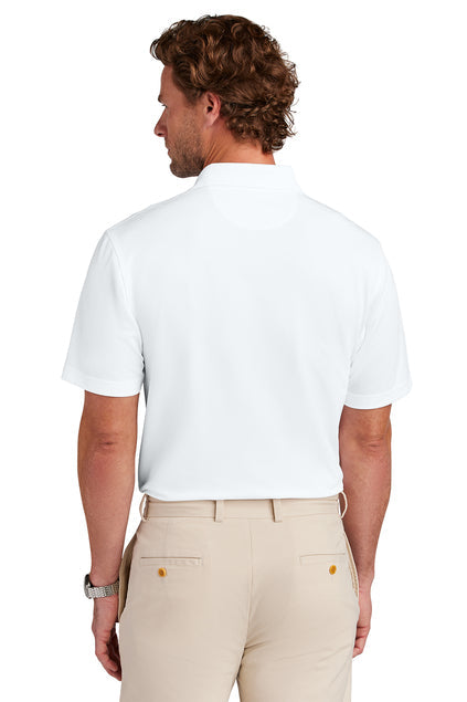 Brooks Brothers Mesh Pique Performance Polo with custom logo embroidery