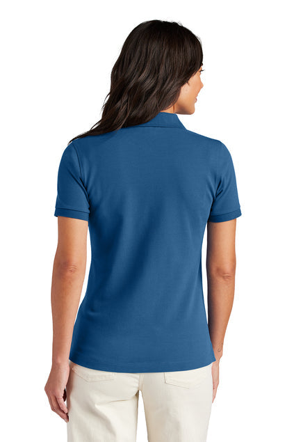 Brooks Brothers Women’s Pima Cotton Pique Polo with custom logo embroidery