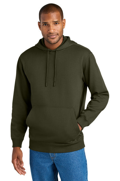 CornerStone Tough Fleece Pullover Hoodie with custom logo embroidery