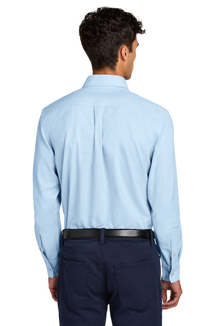 Mercer+Mettle Long Sleeve Modern Oxford Shirt with custom logo embroidery