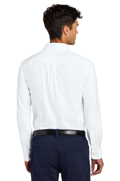 Mercer+Mettle Long Sleeve Modern Oxford Shirt with custom logo embroidery