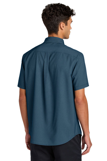 Mercer+Mettle Short Sleeve UV Capital Tech Shirt with custom logo embroidery
