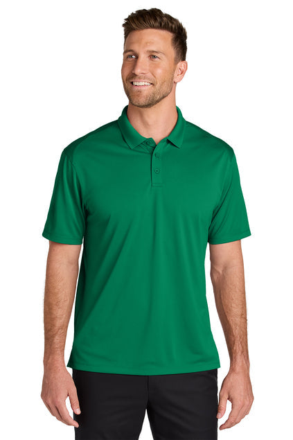 Port Authority Wearever Performance Pique Polo with custom logo embroidery
