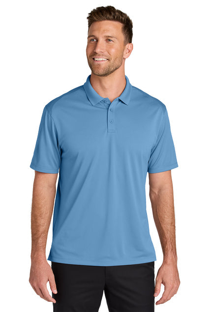 Port Authority Wearever Performance Pique Polo with custom logo embroidery