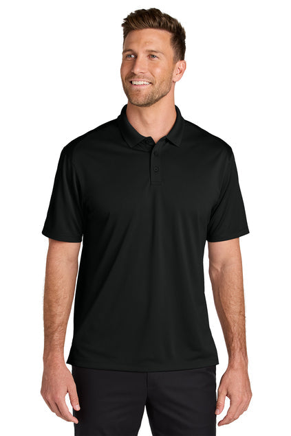 Port Authority Wearever Performance Pique Polo with custom logo embroidery