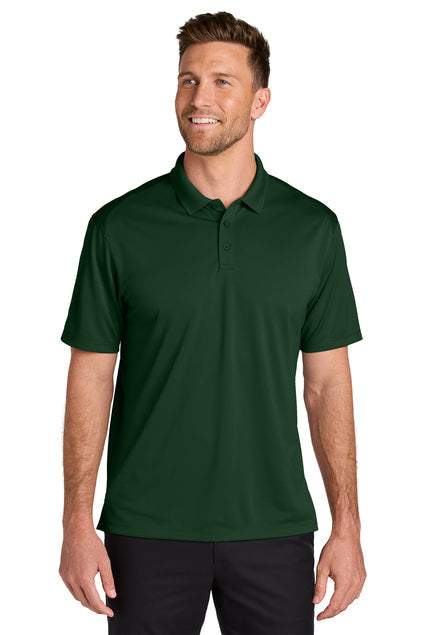 Port Authority Wearever Performance Pique Polo with custom logo embroidery