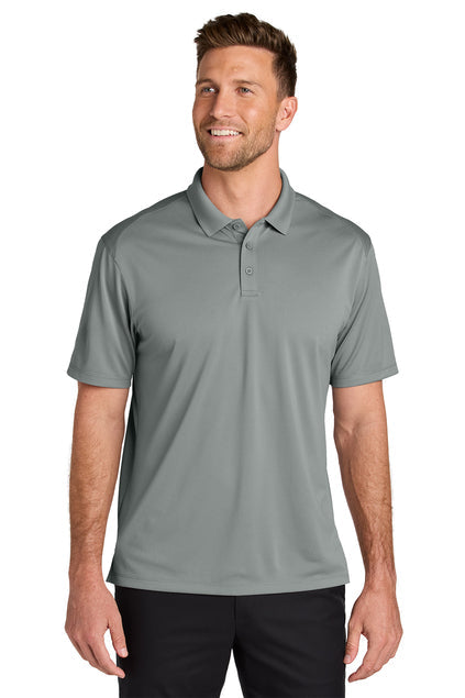 Port Authority Wearever Performance Pique Polo with custom logo embroidery