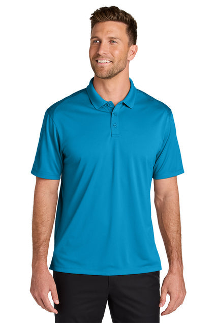 Port Authority Wearever Performance Pique Polo with custom logo embroidery