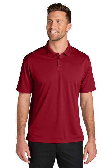 Port Authority Wearever Performance Pique Polo with custom logo embroidery