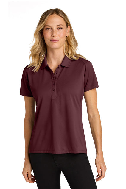 Port Authority Women’s Wearever Performance Pique Polo with custom logo embroidery