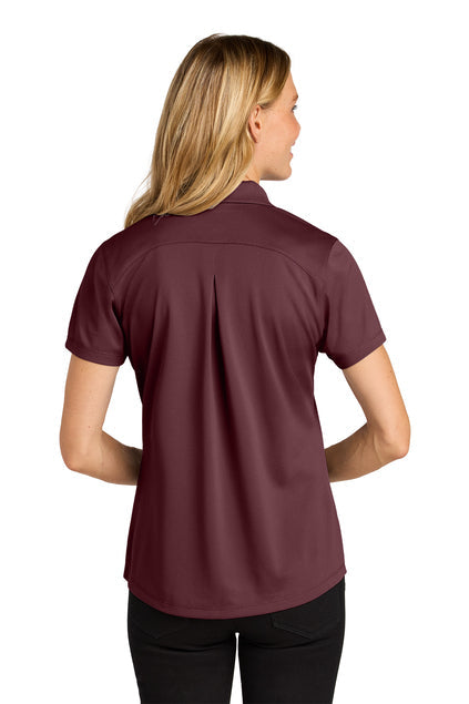 Port Authority Women’s Wearever Performance Pique Polo with custom logo embroidery