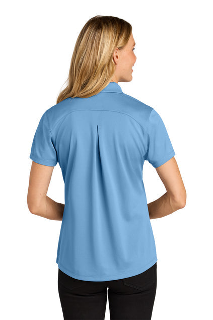 Port Authority Women’s Wearever Performance Pique Polo with custom logo embroidery