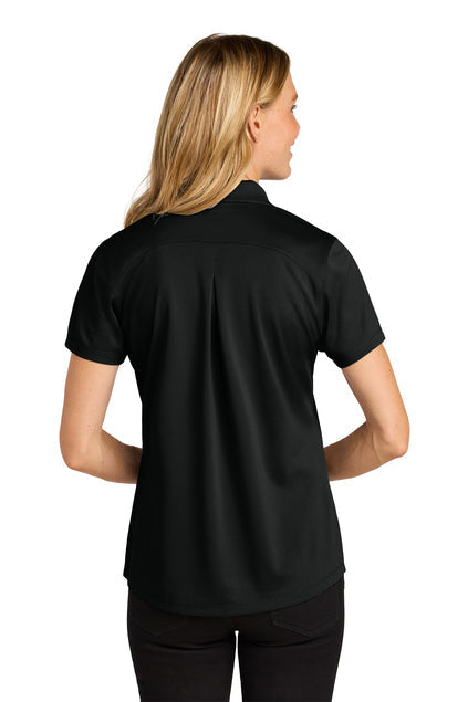 Port Authority Women’s Wearever Performance Pique Polo with custom logo embroidery