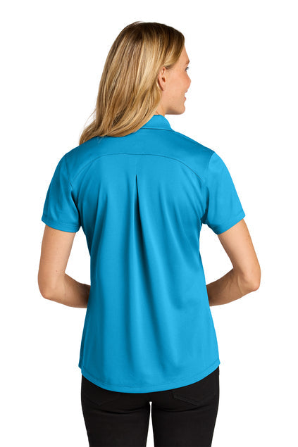 Port Authority Women’s Wearever Performance Pique Polo with custom logo embroidery