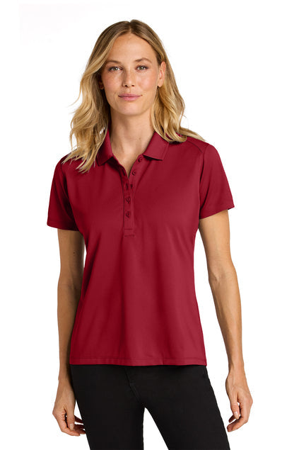 Port Authority Women’s Wearever Performance Pique Polo with custom logo embroidery