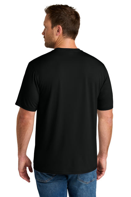 CornerStone Workwear Pro Short Sleeve Tee with custom logo embroidery