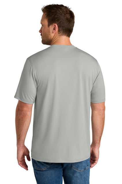 CornerStone Workwear Pro Short Sleeve Tee with custom logo embroidery