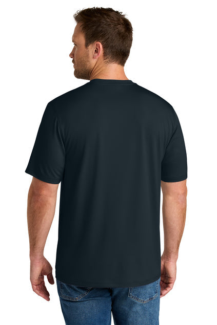 CornerStone Workwear Pro Short Sleeve Tee with custom logo embroidery