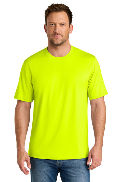 CornerStone Workwear Pro Short Sleeve Tee with custom logo embroidery