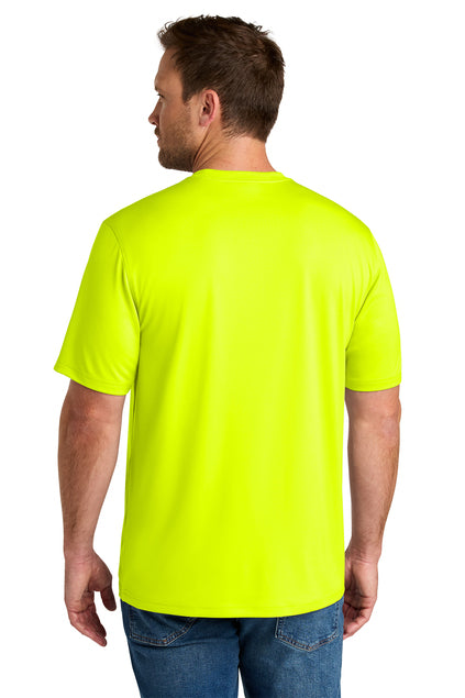 CornerStone Workwear Pro Short Sleeve Tee with custom logo embroidery