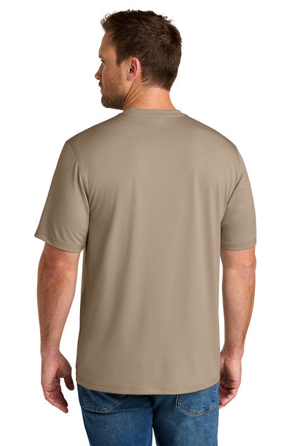 CornerStone Workwear Pro Short Sleeve Tee with custom logo embroidery