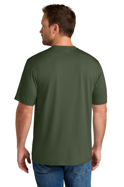 CornerStone Workwear Pro Short Sleeve Tee with custom logo embroidery