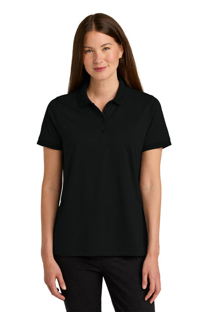 CornerStone Women’s Workwear Pro Polo with custom logo embroidery