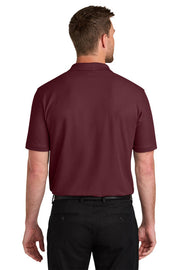 Port Authority Wearever Signature Pique Pocket Polo with custom logo embroidery