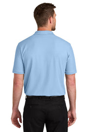 Port Authority Wearever Signature Pique Pocket Polo with custom logo embroidery