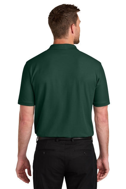 Port Authority Wearever Signature Pique Pocket Polo with custom logo embroidery