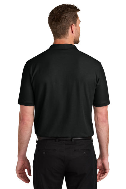 Port Authority Wearever Signature Pique Pocket Polo with custom logo embroidery