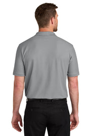 Port Authority Wearever Signature Pique Pocket Polo with custom logo embroidery