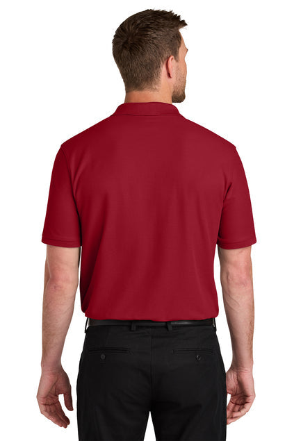 Port Authority Wearever Signature Pique Pocket Polo with custom logo embroidery