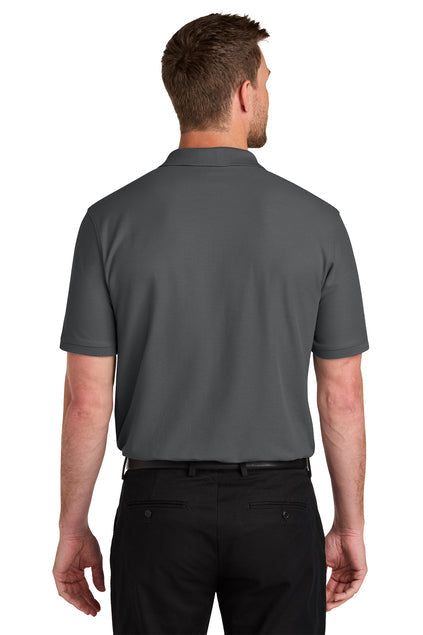 Port Authority Wearever Signature Pique Pocket Polo with custom logo embroidery