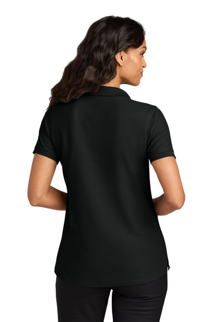 Port Authority Women’s Wearever Signature Pique Polo with custom logo embroidery