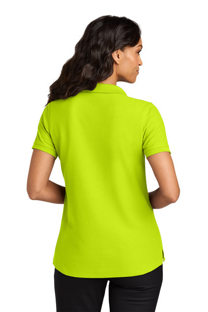Port Authority Women’s Wearever Signature Pique Polo with custom logo embroidery