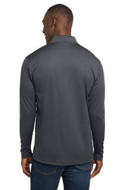 Sport-Tek PosiCharge RacerMesh Long Sleeve Polo with custom logo embroidery