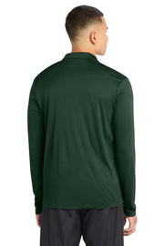 Sport-Tek Posi-UV Pro Long Sleeve Polo with custom logo embroidery