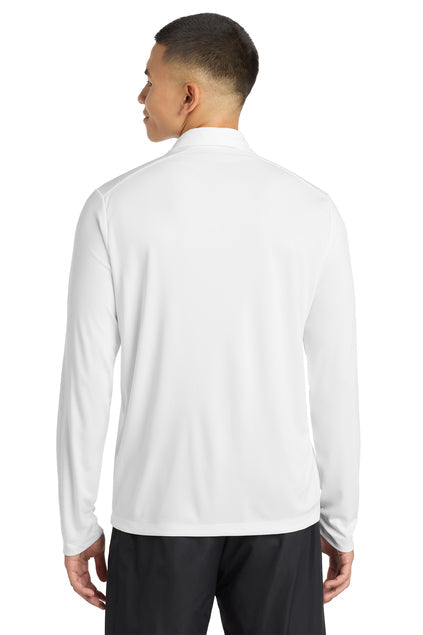 Sport-Tek Posi-UV Pro Long Sleeve Polo with custom logo embroidery
