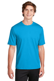 Sport-Tek PosiCharge RacerMesh Tee with custom logo embroidery