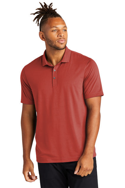 Mercer+Mettle Stretch Jersey Polo with custom logo embroidery