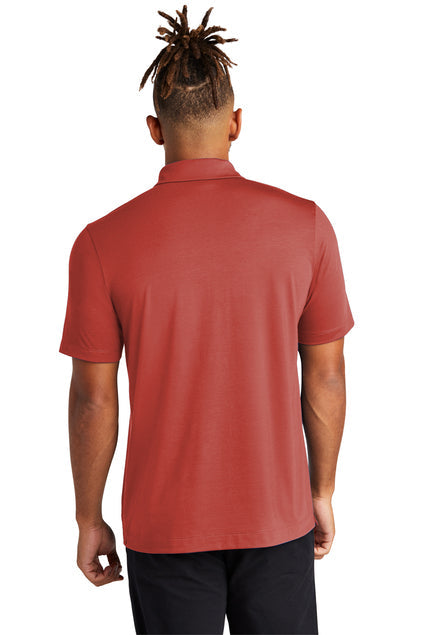 Mercer+Mettle Stretch Jersey Polo with custom logo embroidery