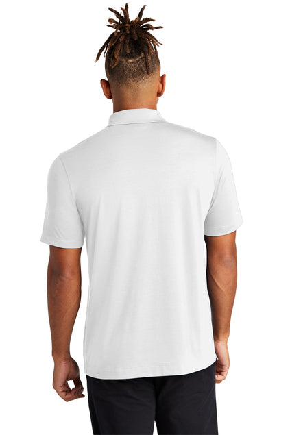 Mercer+Mettle Stretch Jersey Polo with custom logo embroidery