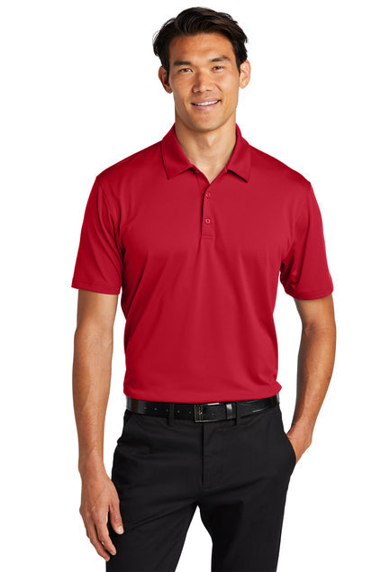 Port Authority Performance Staff Polo with custom logo embroidery